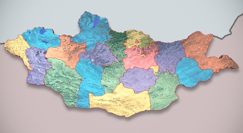Монгол улсын засаг захиргаа, нутаг дэвсгэрийн хуваарь