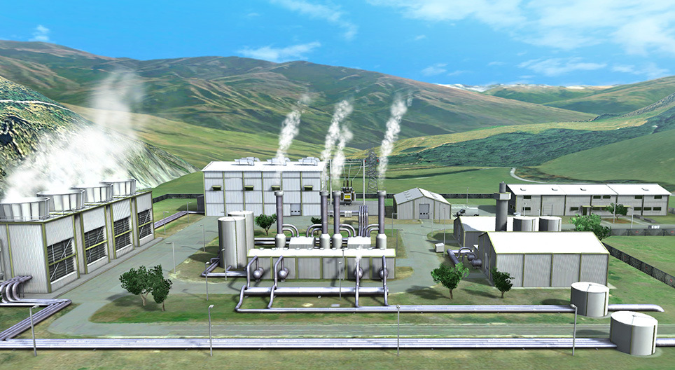 Газрын гүний дулааны цахилгаан станц