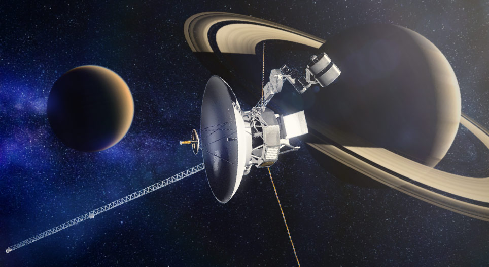 Voyager space probes
