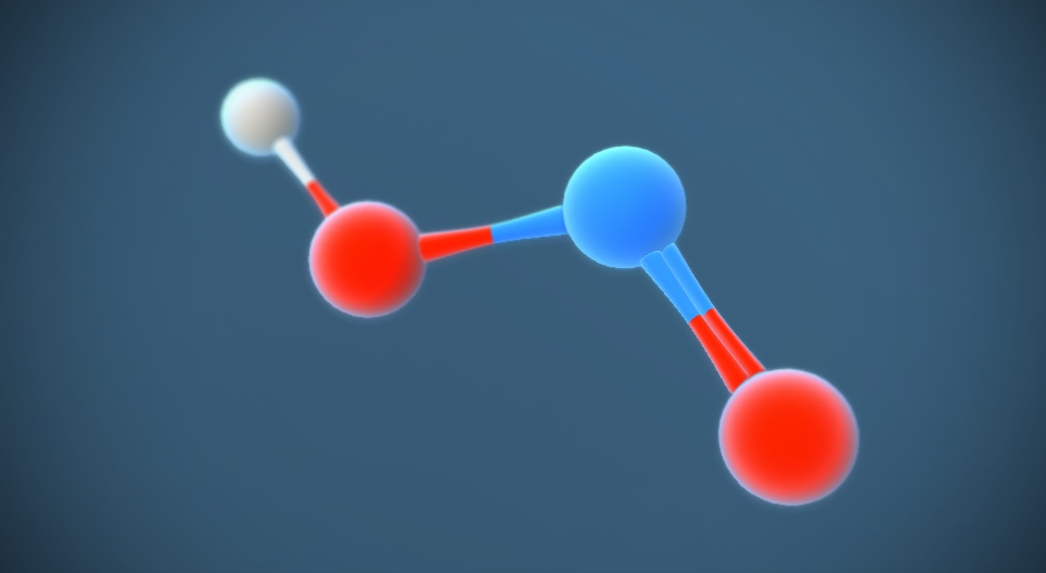 Азотлог хүчил (HNO₂)