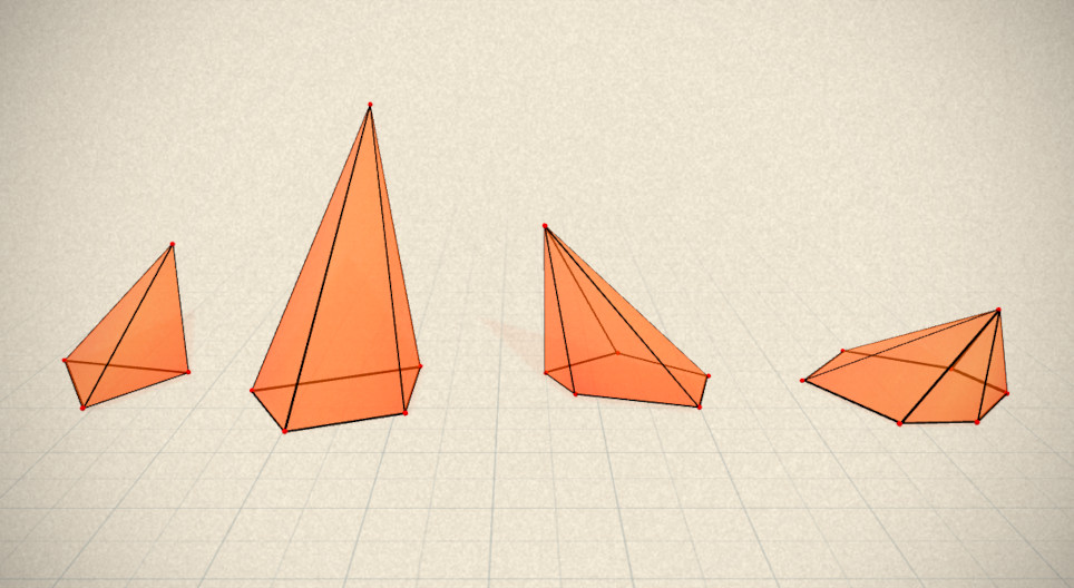 Зөв дөрвөн өнцөгт пирамид