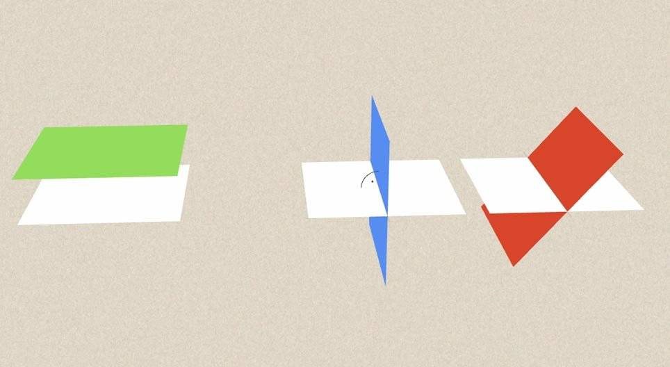 Шугаман ба хавтгайн харьцангуй байрлал