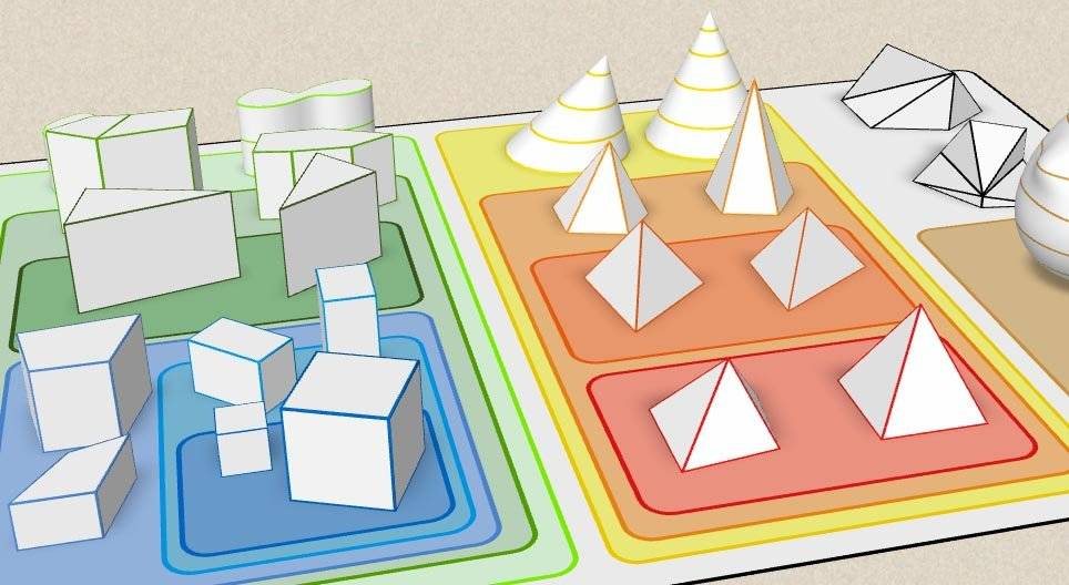 Геометрийн биетийг бүлэглэх 1