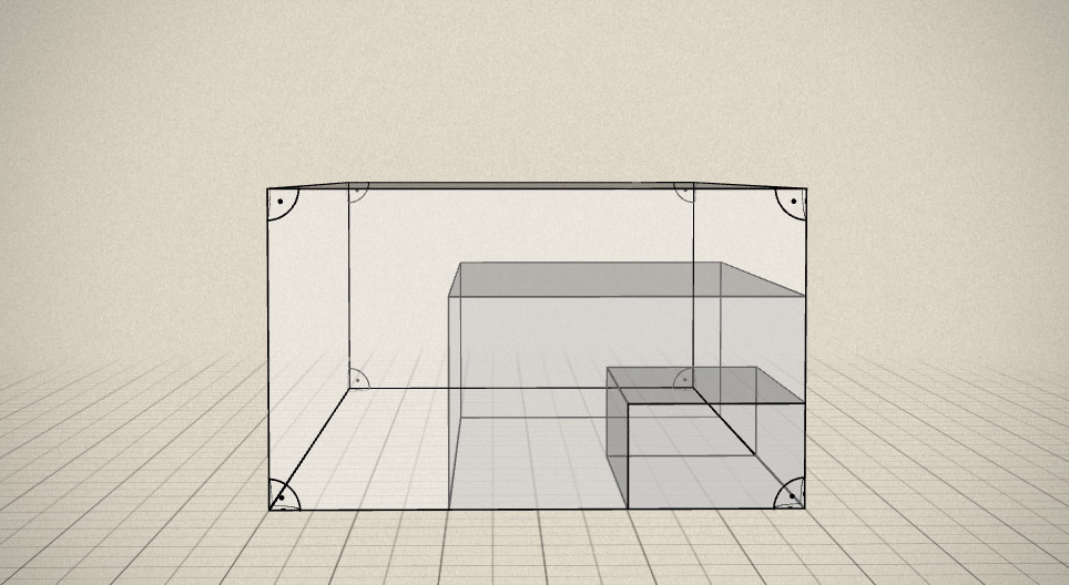 Төсөөтэй геометр биетүүдийн эзлэхүүний харьцаа