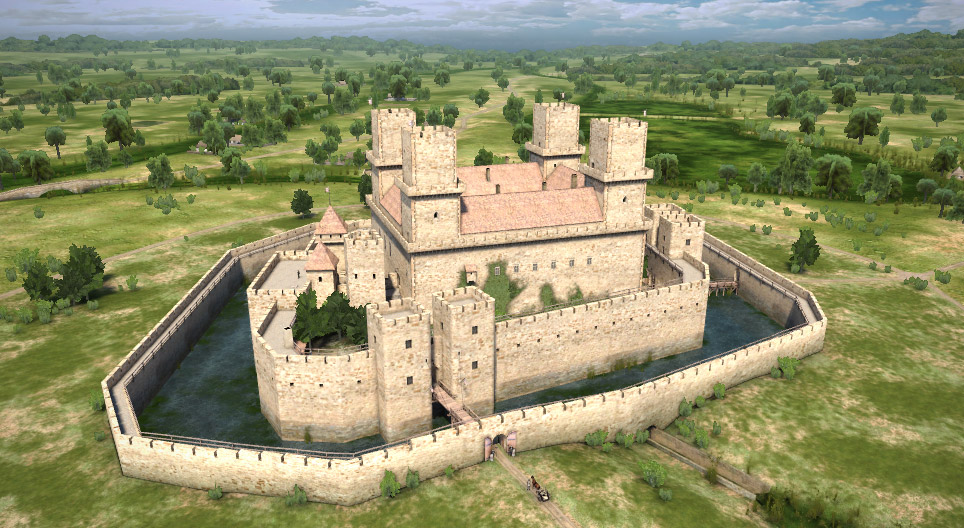 Medieval castle (Diósgyőr, Hungary)