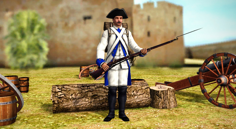 Austrian Habsburg infantryman