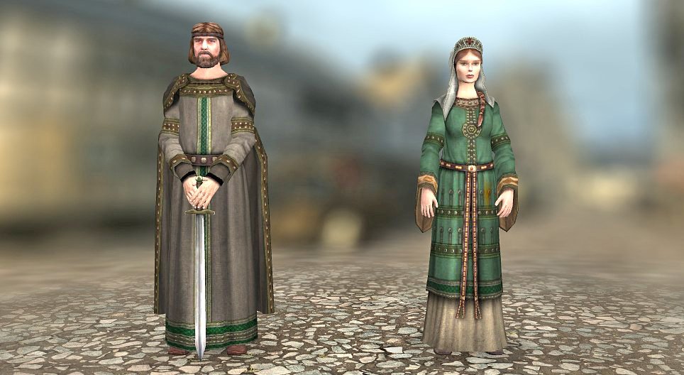 Хувцас (Баруун Европ, X-XII зуун)