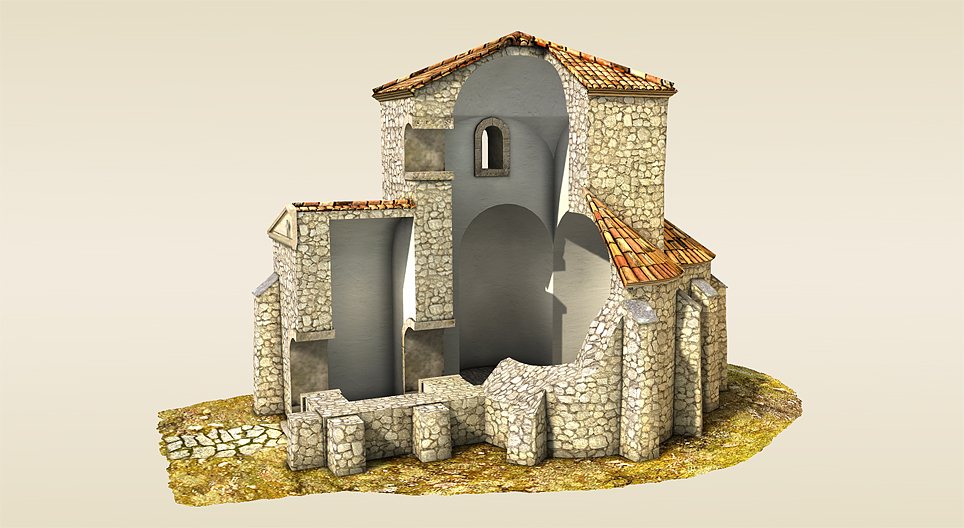 Христийн эхэн үеийн оршуулгын цогцолбор, Целла Трикора (Унгар, Печ)