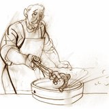 Усны дотоод энерги нэмэгдэж, төмрийн энерги багасна. Уг хоёр энергийн өөрчлөлтийн хэмжээ тэнцүү байдаг.
