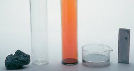 Бал чулуу, хүчилтөрөгч, бром, мөнгөн ус болон төмөр