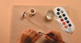 Давст баримлын шавраар сальфетканы бөгж хийх - алхам 3