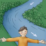 Бид голын аль эрэг дээр зогсож байна вэ?