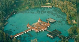 Хевиз нуурын агаараас авсан зураг (Унгар)