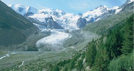 Альпийн нуруун дахь мөсөн гол