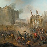 Бастилийн цайз руу дайрч буй нь (1789 оны 7-р сарын 14)