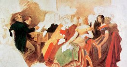 Мориц фон Швинд: Шубертиад (1868)