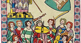 Миниатюр дээрх Трубадурууд