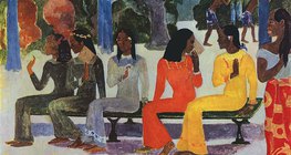 Пол Гоген: Зах дээр (1892, постимпрессионизм)