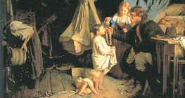 Оросын тариачны гэрт