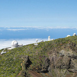 Observatories on the island of La Palma