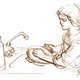 The solutions of detergents are excellent wetting agents for oils