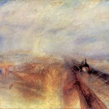 Ж.М.В.Тернер - Бороо, уур ба хурд - Барууны их төмөр зам (1844, Романтизм)