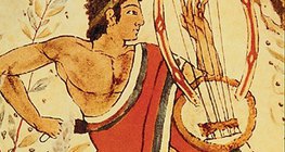 Ирвэсний булшнаас олдсон Этрускийн ханын зураг (Таркиниа, НТӨ 5-р зууны дунд үе)