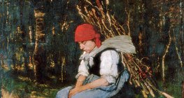 Михали Мункачси: Түлээ түүж яваа эмэгтэй