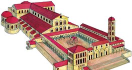 1450 онд сүйтгэсэн Гэгээн Петрийн сүмийн сэргээсэн зураг (Христийн шашны эртний урлаг)