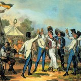 Цэрэгт авах (өнгөт литограф)