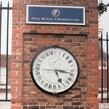 Shepherd Gate Clock displays Greenwich Mean Time