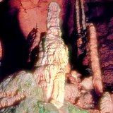 Stalactites in the Baradla cave of the Aggtelek Karst