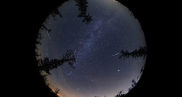 Персеидийн оргил үе дэхь солирын бороо