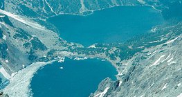 Өндөр Татра дахь Морена нуурууд