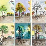 Хотын модны амьдрал