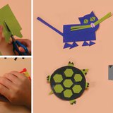 Зөв дүрсүүдээр амьтны дүрс хийх