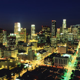 Лос Анжелес хотын төвийн шөнийн дүр зураг