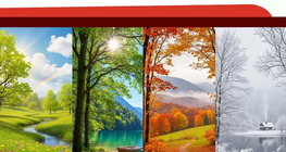 The weather and the four seasons