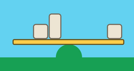 Equilibrium of a seesaw