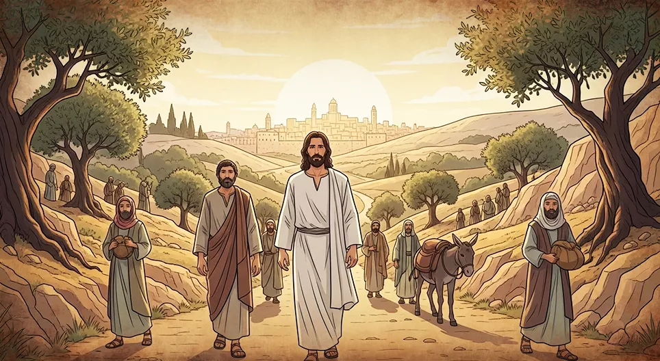 Jesus went to Jerusalem